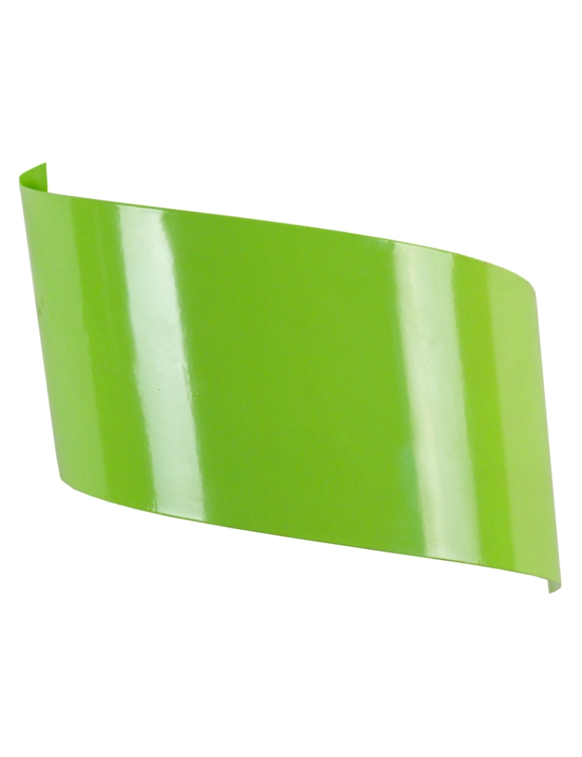 Tosel - VIRA - Aplique cuadrado metal verde