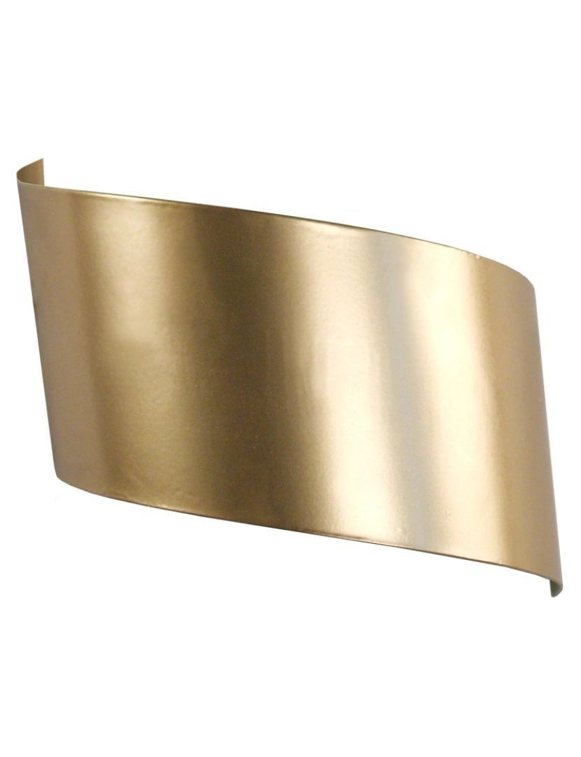 Tosel - VIRA - Aplique cuadrado metal ouro