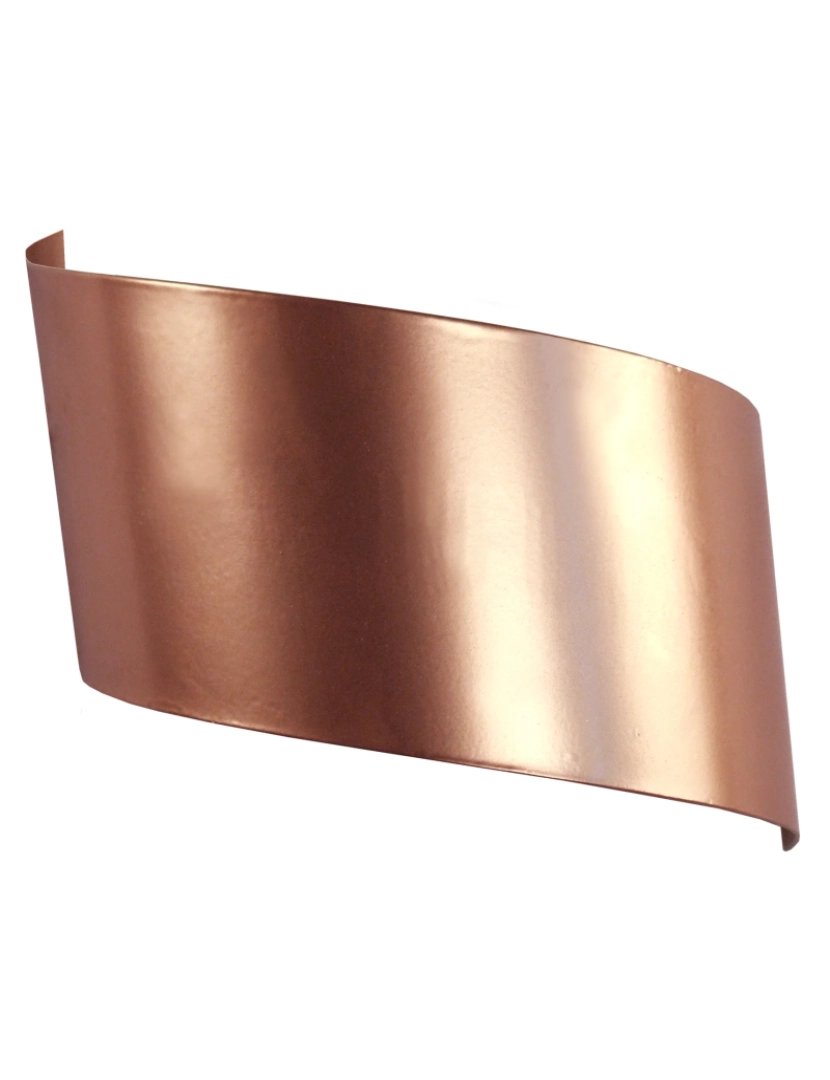 Tosel - VIRA - Aplique cuadrado metal cobre