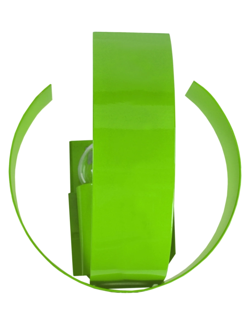Tosel - TOOL - Aplique rectangular metal verde