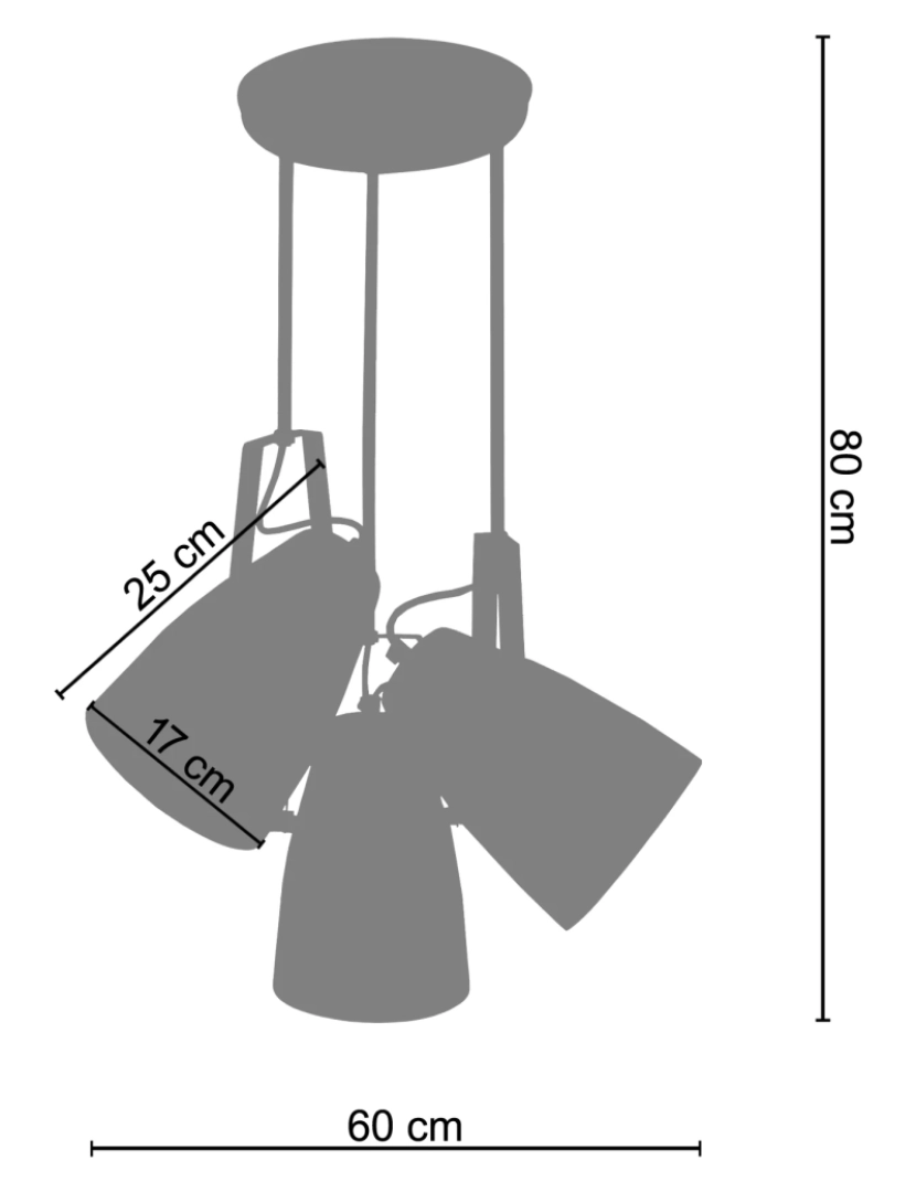 imagem de LARSEN - Candeeiro de Teto redondo metal marfim branco2