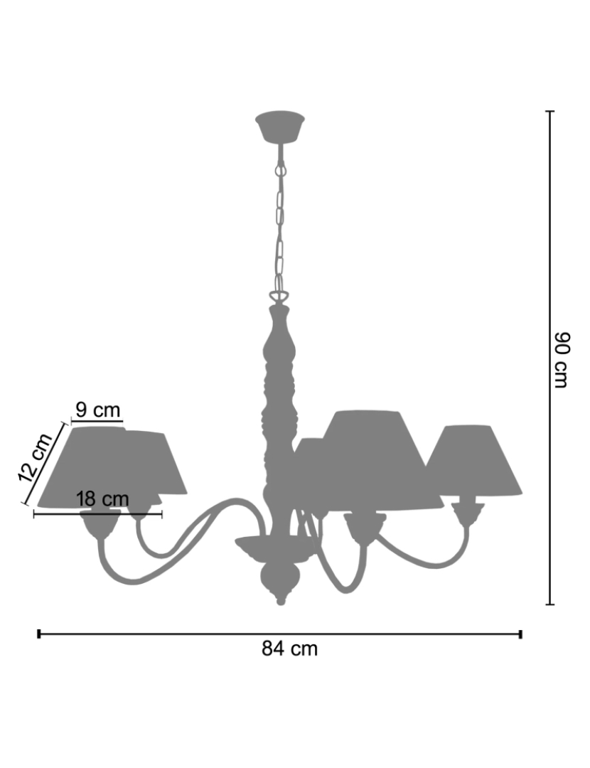 imagem de MENTON - Candeeiro de Teto redondo madeira créme fechado2