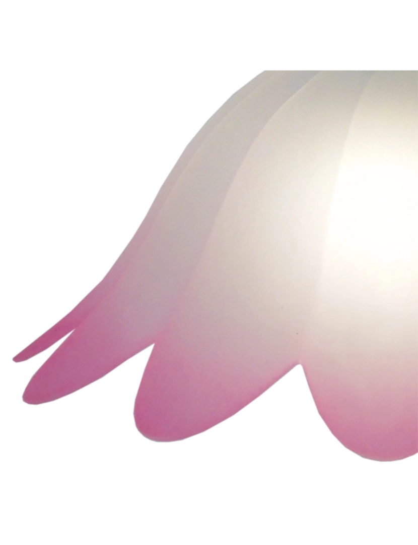 imagem de SIENA - Suspensão redondo vidro rosa acetinado4