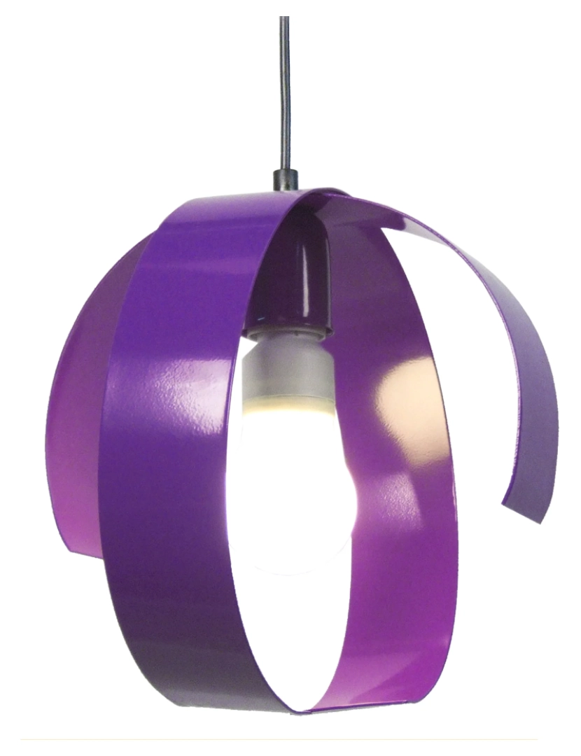 imagem de TOOL - Suspensão redondo metal violeta1