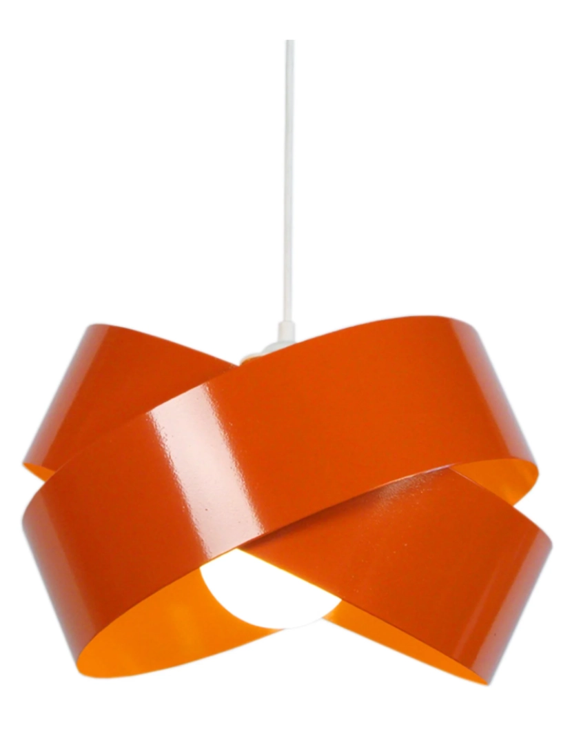 imagem de GORDIUM - Suspensão redondo metal laranja1