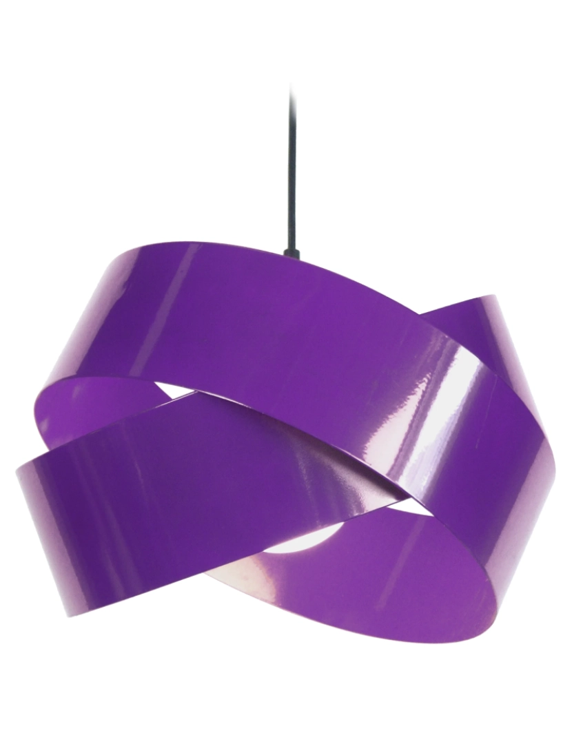 imagem de GORDIUM - Suspensão redondo metal violeta1