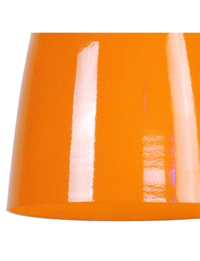 imagem de LARSEN - Suspensão redondo metal laranja4