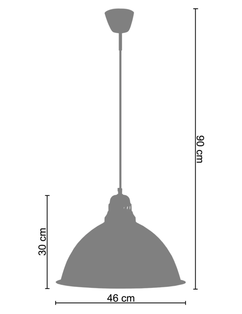 imagem de BEIRAS - Suspensão redondo metal preto2