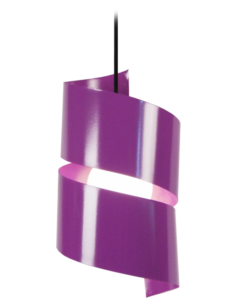 imagem de VIRA - Suspensão redondo metal violeta1