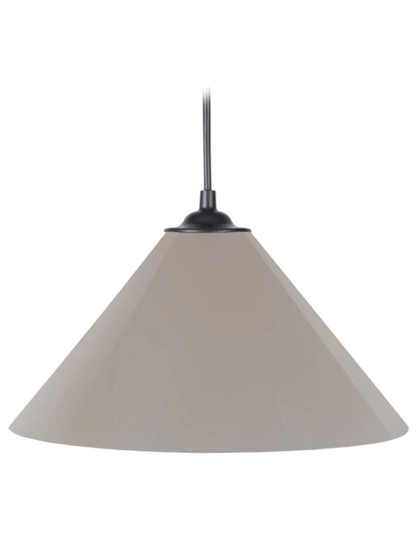 Tosel - Conique MÉTAL - Suspensão redondo metal taupe