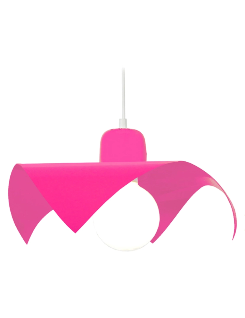 Tosel - SERVIETTE   - Suspensão rectangular metal rosa