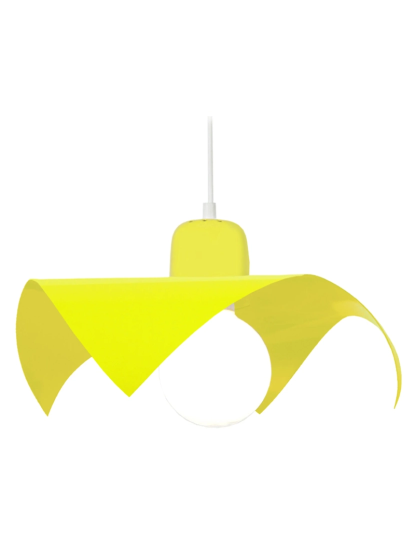 Tosel - SERVIETTE   - Suspensão rectangular metal amarelo
