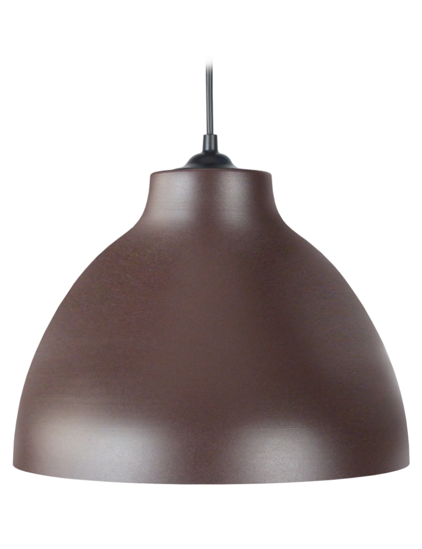 Tosel - FINLANDE - Suspensão redondo metal castanho