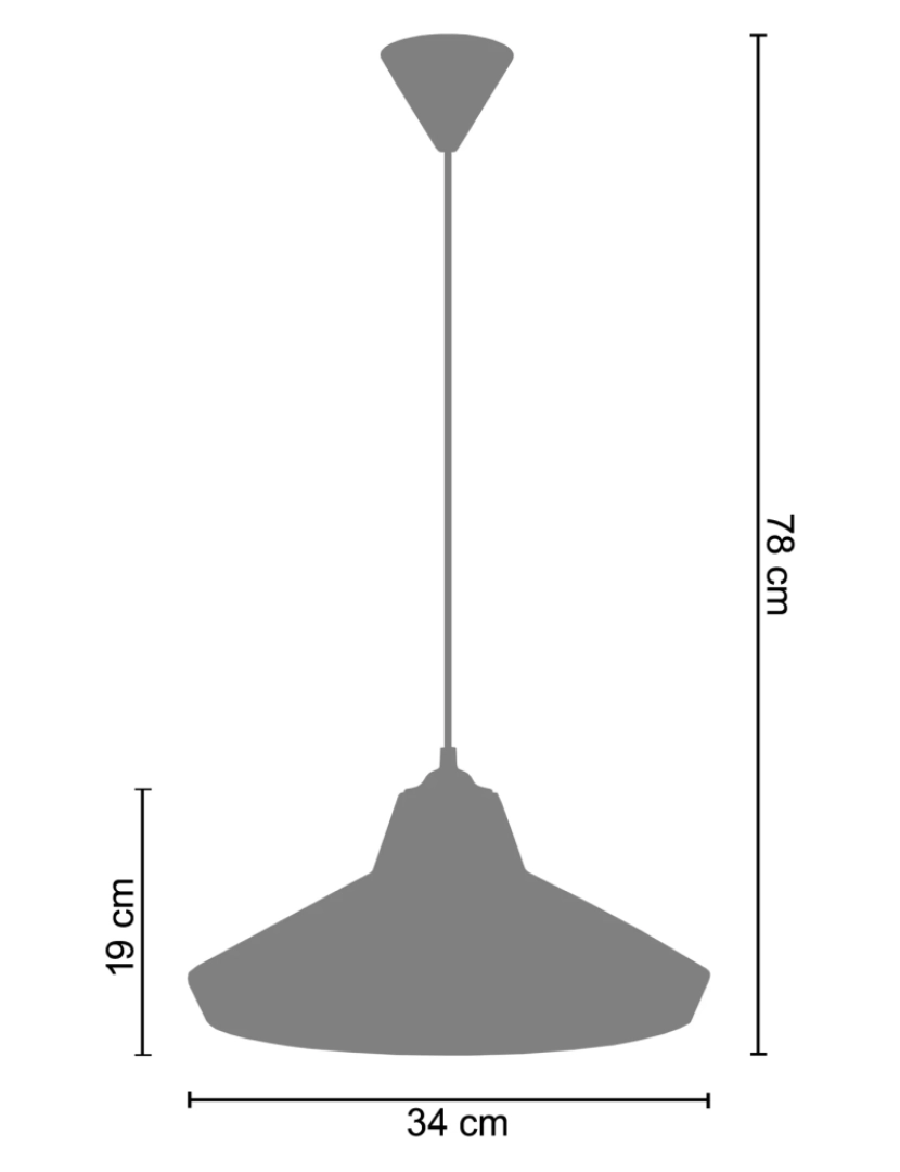 imagem de UPERNAVIK - Suspensão rectangular metal créme2