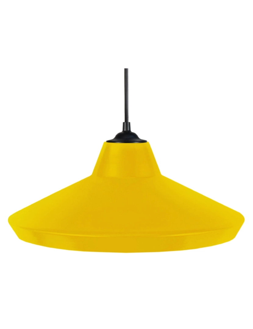 Tosel - UPERNAVIK - Suspensão rectangular metal amarelo