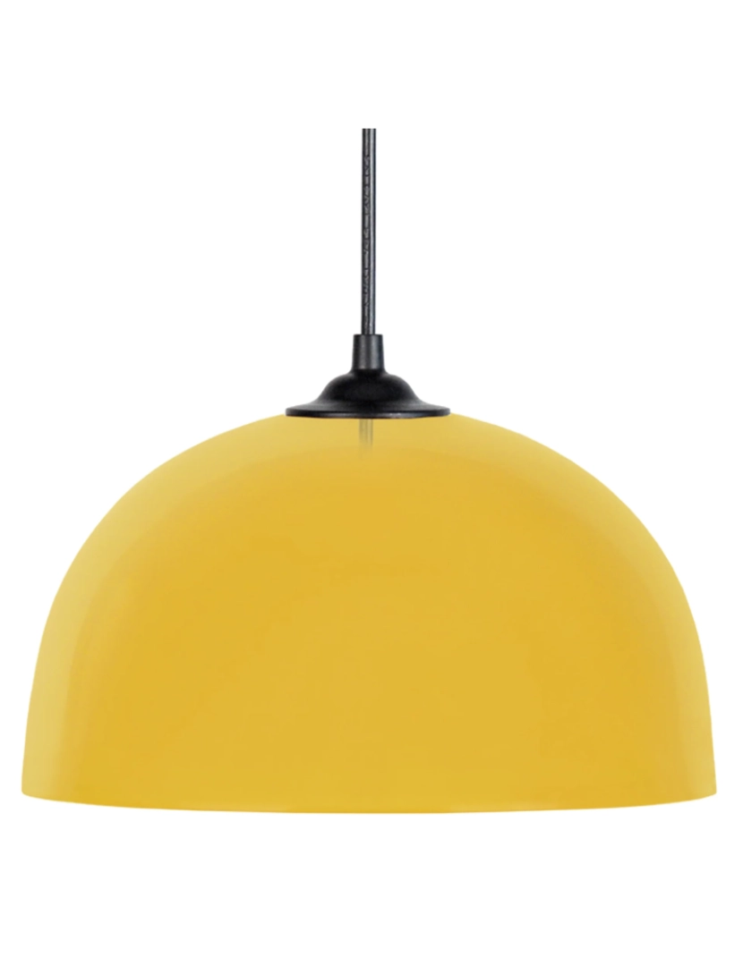 Tosel - HALF-BALL - Suspensão redondo metal amarelo