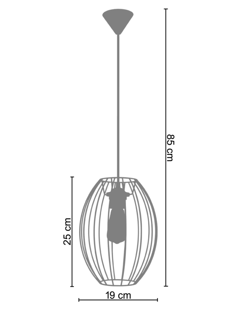 imagem de ASOLO - Suspensão redondo metal branco3