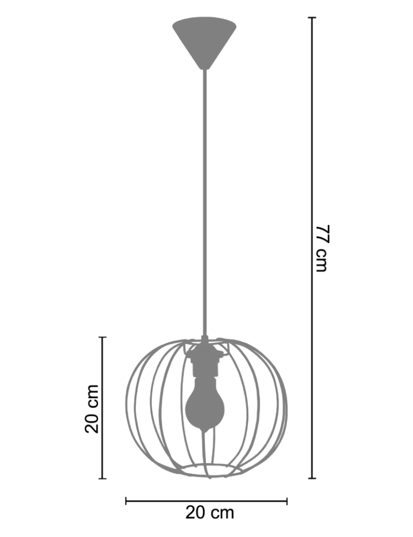 imagem de PACENTRO A - Suspensão redondo metal cobre2