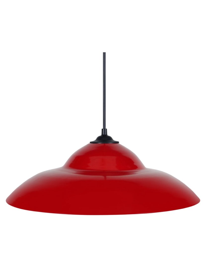 imagem de MAAN - Suspensão rectangular metal vermelho1