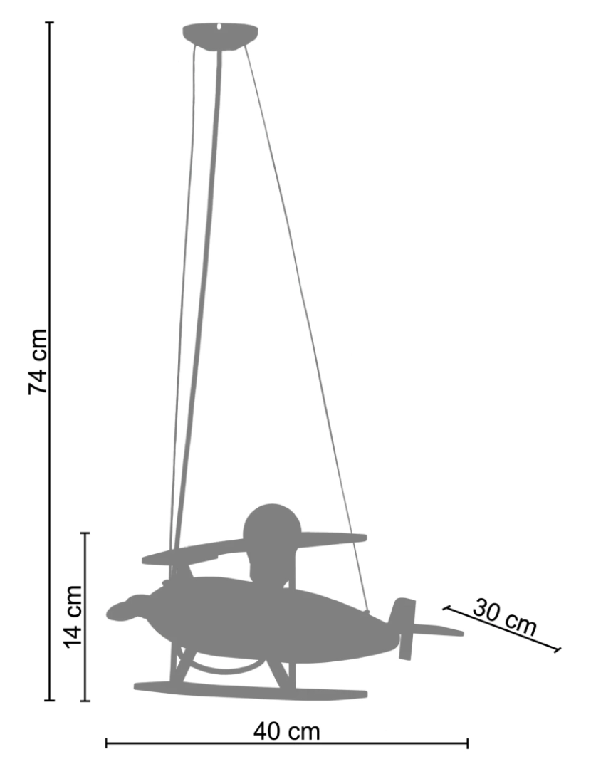 imagem de AVION - Suspensão rectangular madeira natural3