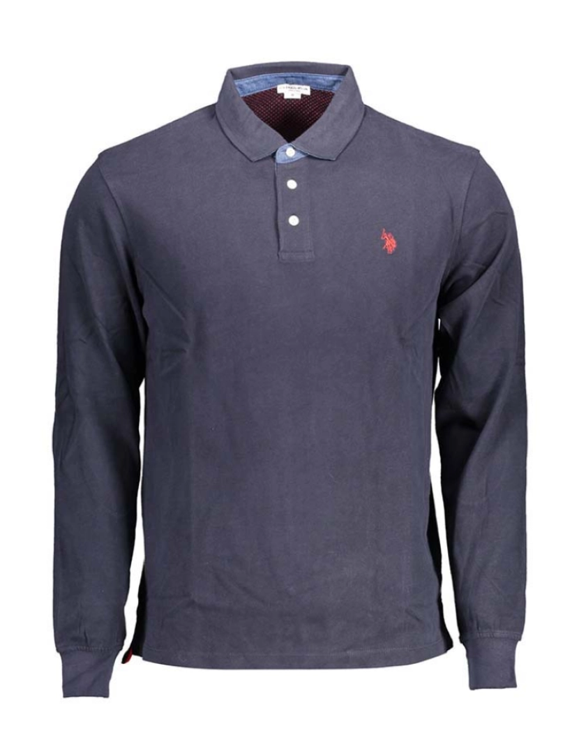 U.S. Polo Assn. - Pólo M. Comprida Homem Azul XL