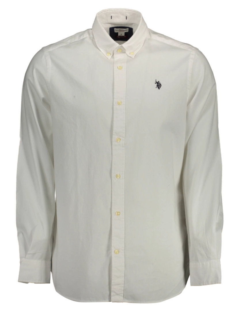 U.s. Polo Assn. - Camisa M. Comprida Homem Branco