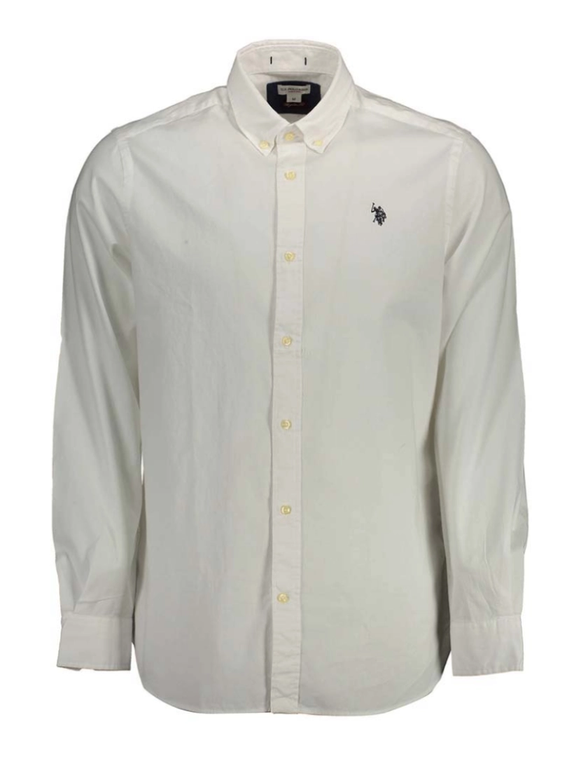 U.S. Polo - Camisa M. Comprida Homem Branco