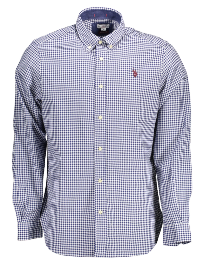 U.S Polo Assn. - Camisa M. Comprida Homem Azul Céu 