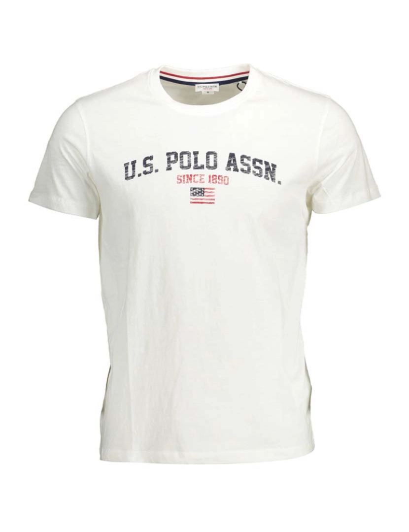 U.S. Polo - T-Shirt Homem Branco