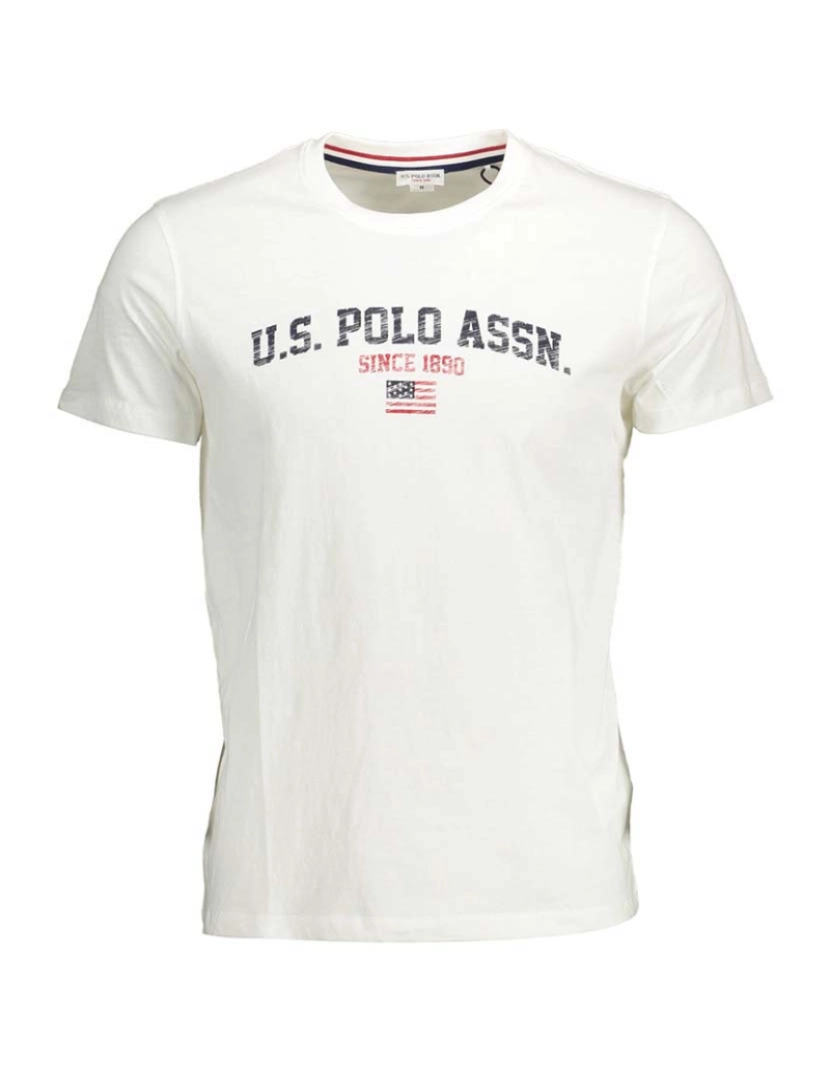 U.S. Polo Assn. - T-Shirt Homem Branco