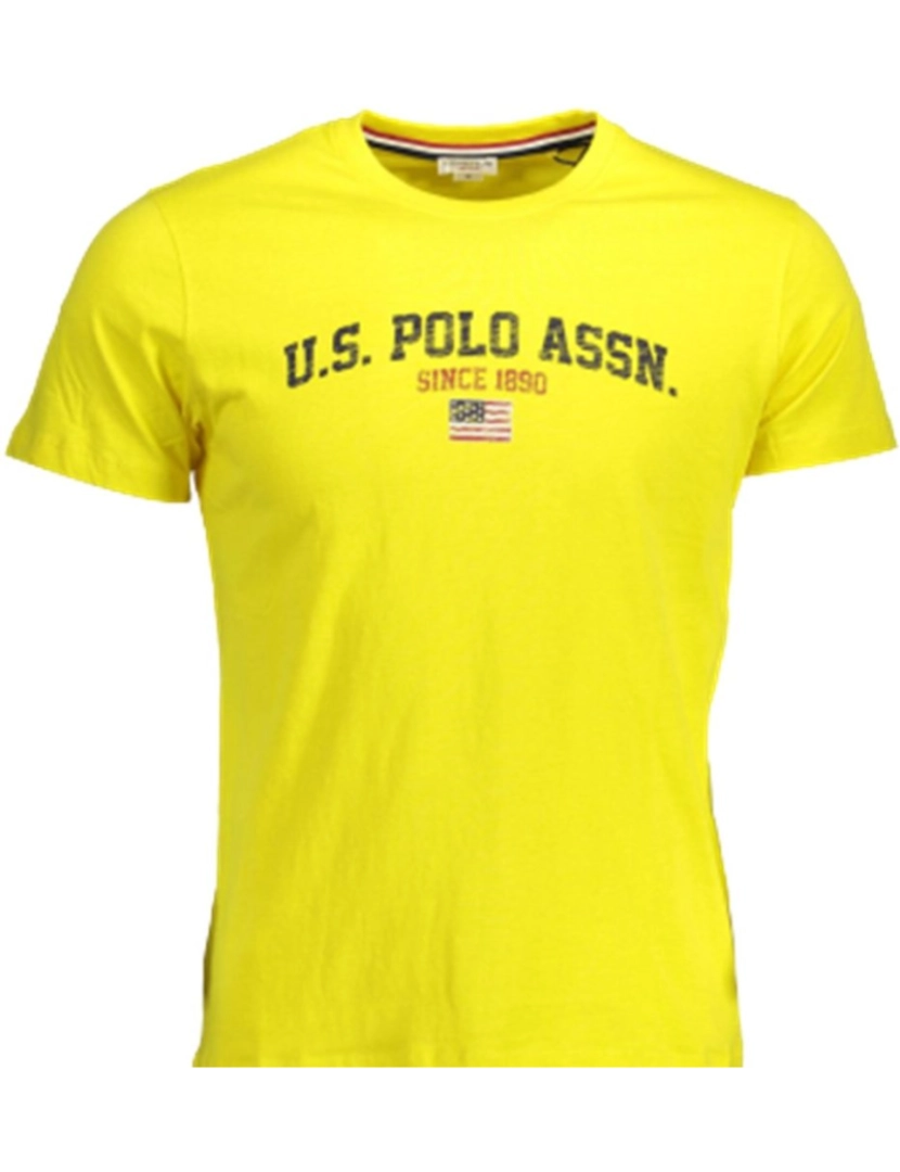 U.S. Polo Assn. - T-Shirt Homem Amarelo