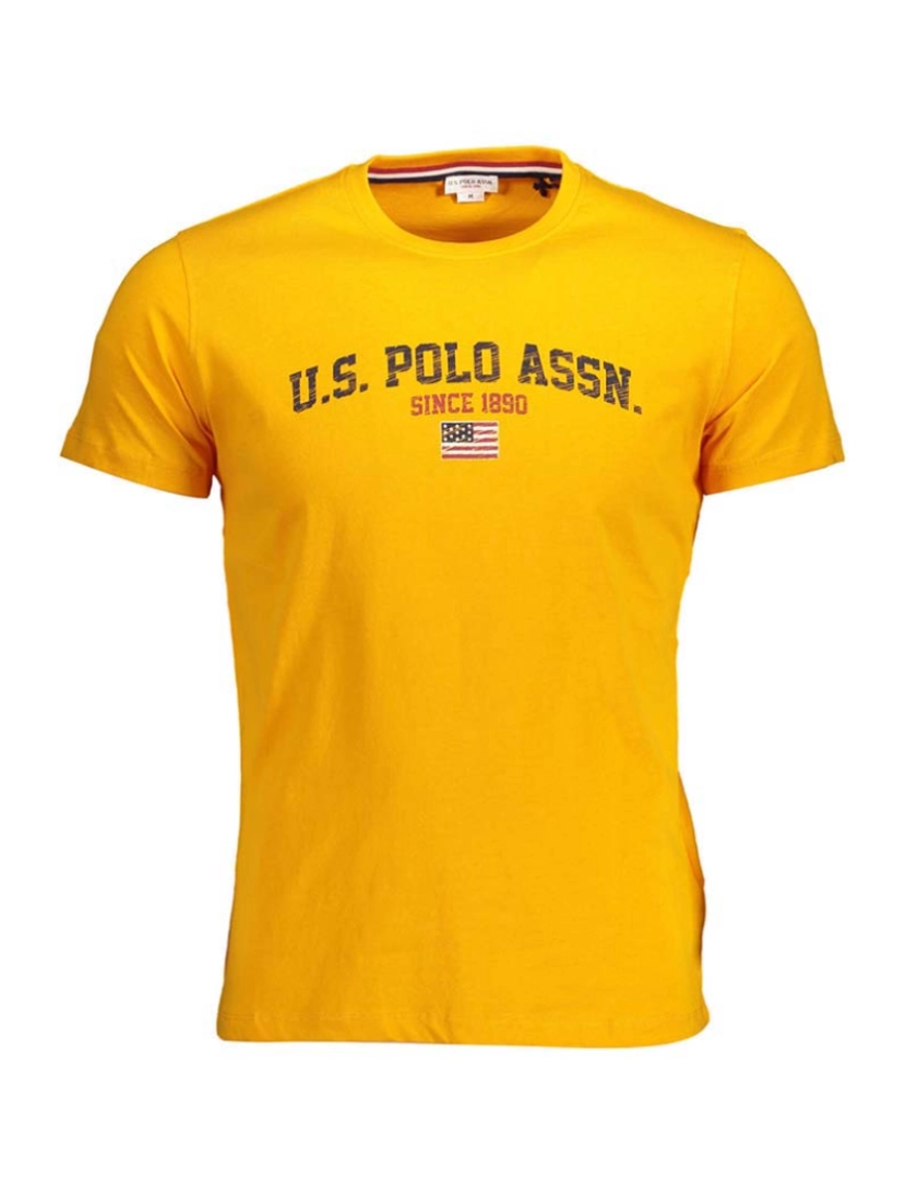 U.S. Polo Assn. - T-Shirt Homem Laranja