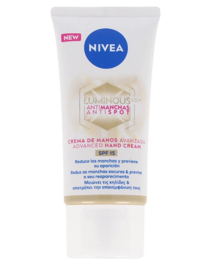NIVEA - Luminous 630º Antimanchas Crema Manos Spf15 Nivea 50 ml