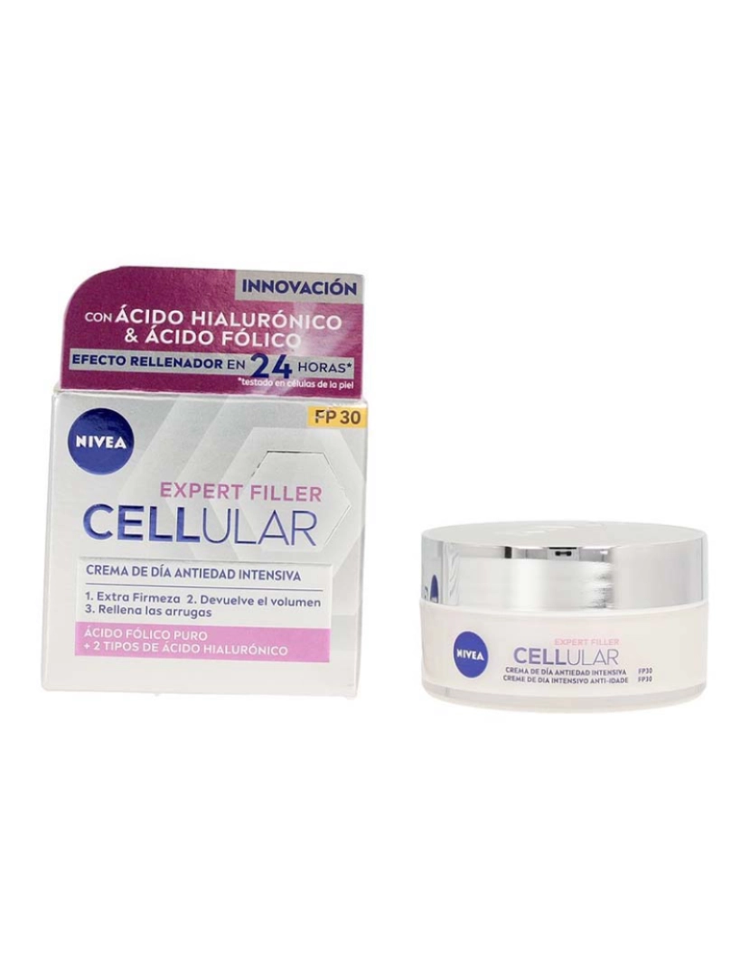 NIVEA - Cellular Filler Hyaluronic Folic Dia Cream Spf30 50 Ml