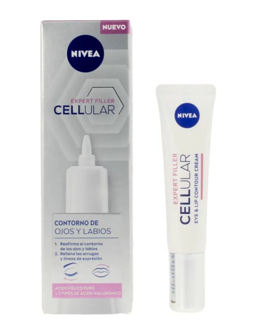 NIVEA - Cellular Filler Eye Contour Lip Plumper 15 Ml