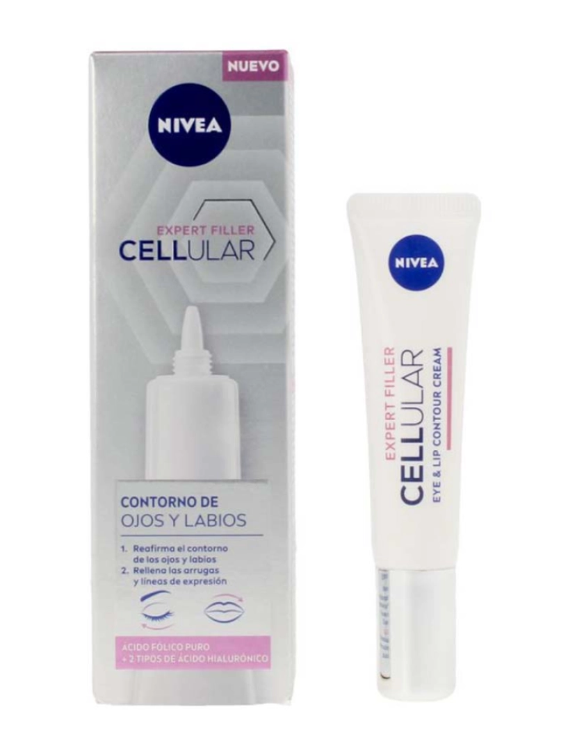 NIVEA - Cellular Filler Eye Contour Lip Plumper 15 Ml