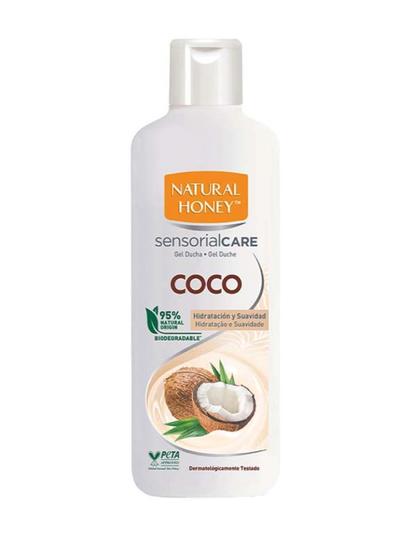 Natural Honey - COCO ADDICTION gel de ducha 600 ml
