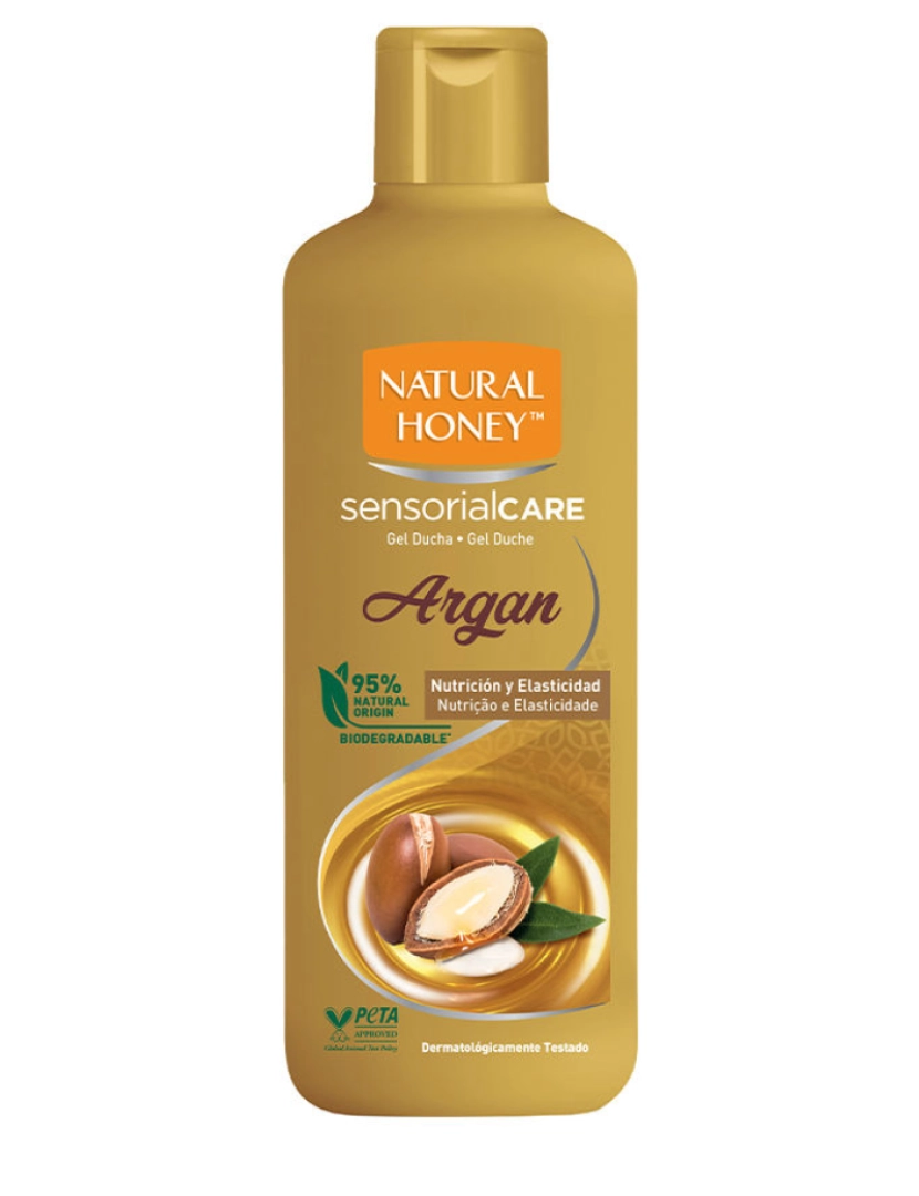 Natural Honey - Gel De Banho Argan Elixir Natural Honey 600 ml