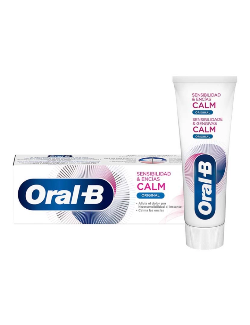 Oral-B - Pasta Dentífrica Original Calmante Sensibilidade & Gengivas 75Ml