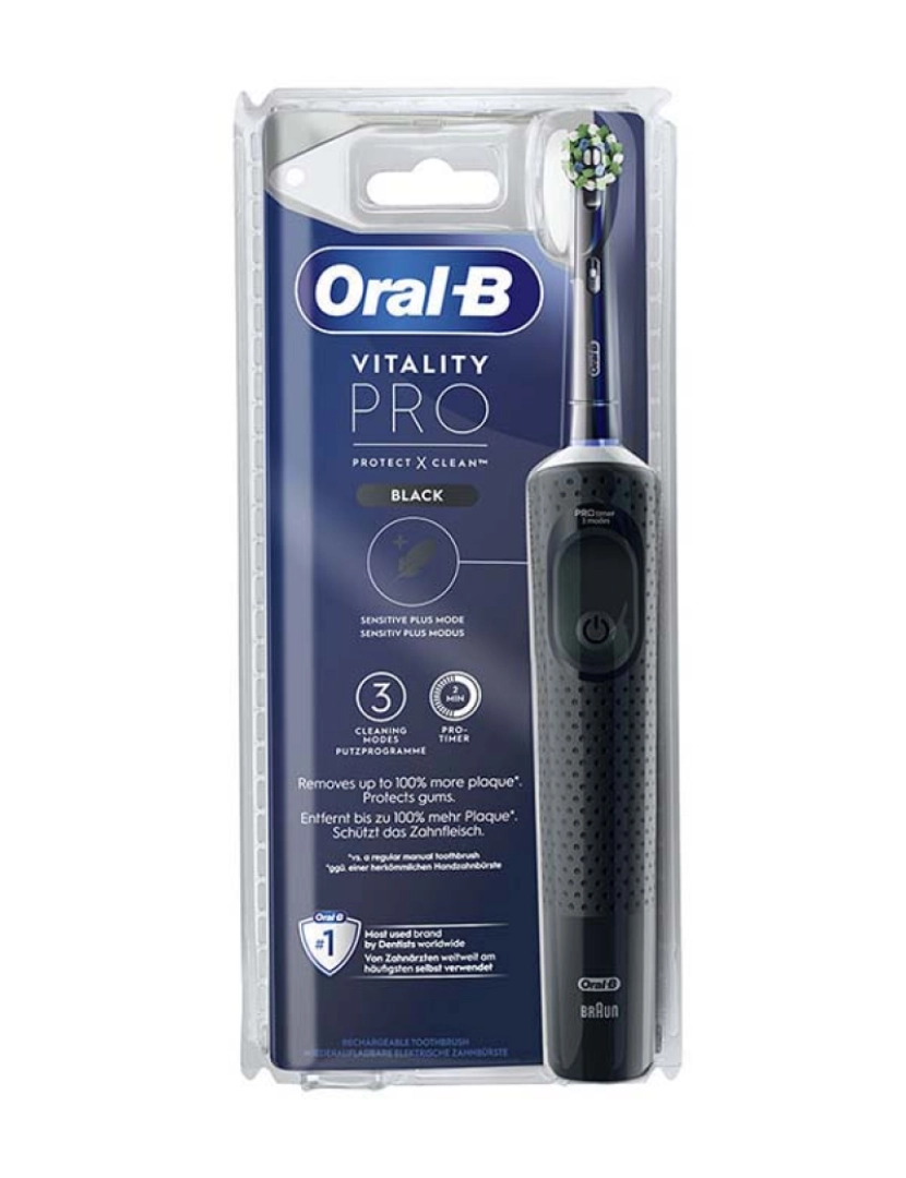 Oral-B - Vitality Pro Preto Escova Elétrica 
