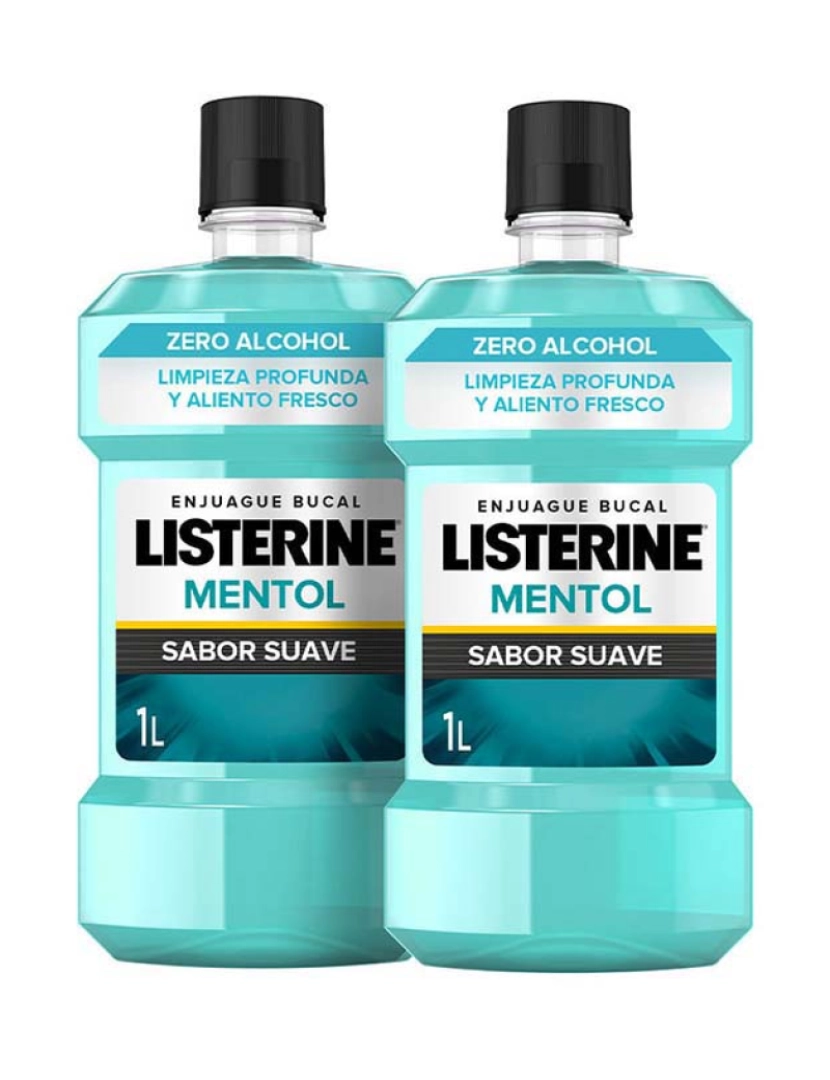 Listerine - Zero 0% Elixir Bocal Lote 2 X 1000 Ml