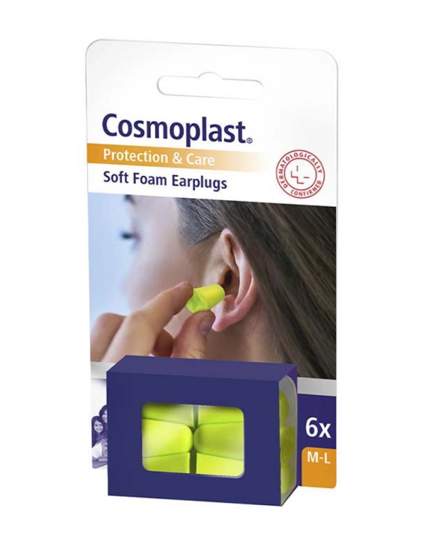 Cosmoplast - Tampões Ouvido De Espuma Tapones 20 U 