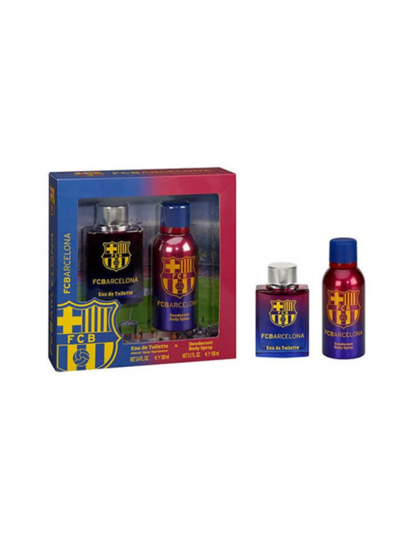 AIR VAL - AIRVAL FC BARCELONA EDT VAPO 100 ML + DEO 150 ML CONJUNTOS