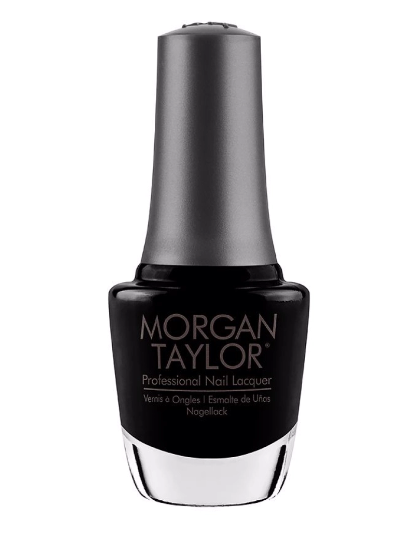 MORGAN TAYLOR - Professional Nail Lacquer  #black Shadow Morgan Taylor 15 ml