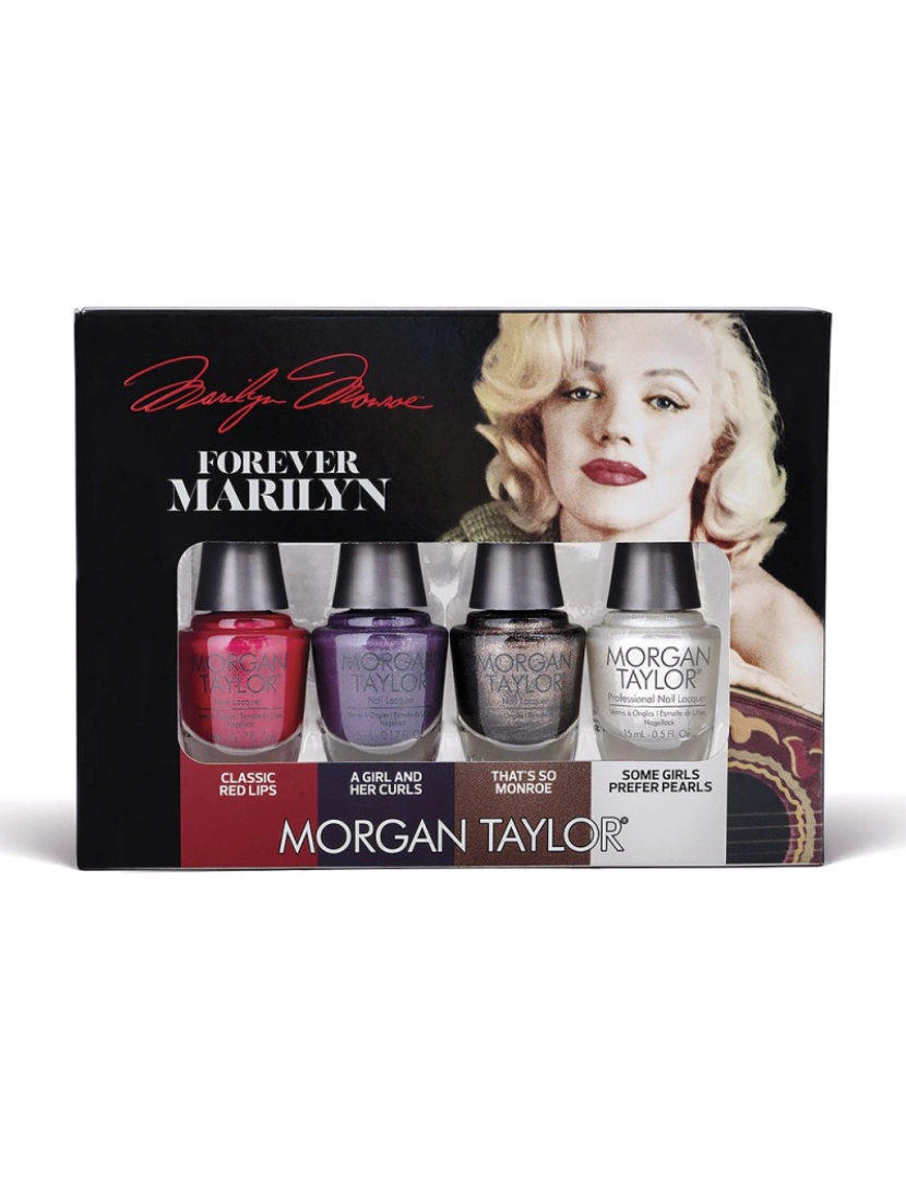 MORGAN TAYLOR - Forever Marilyn Coffret Morgan Taylor 4 pz