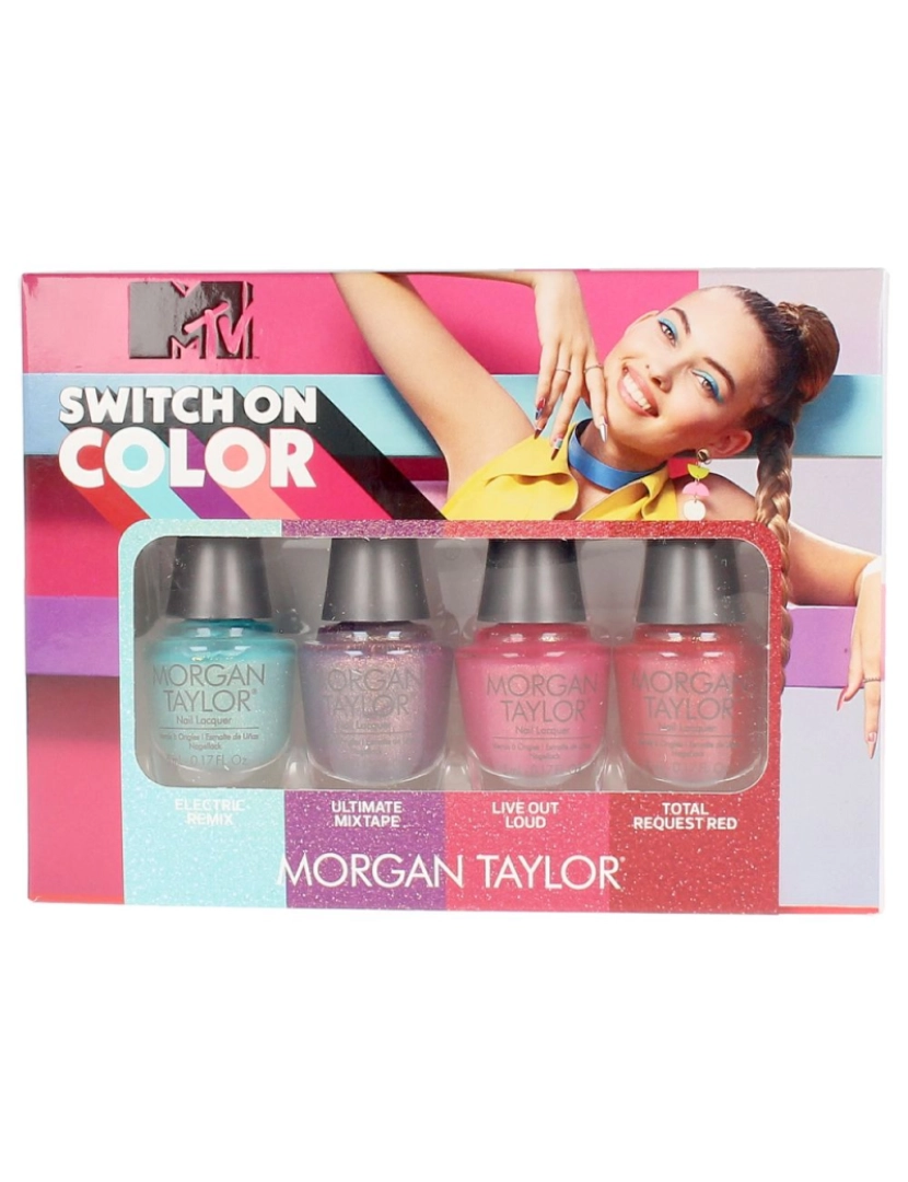 MORGAN TAYLOR - Switch On Color Coffret Morgan Taylor 4 pz