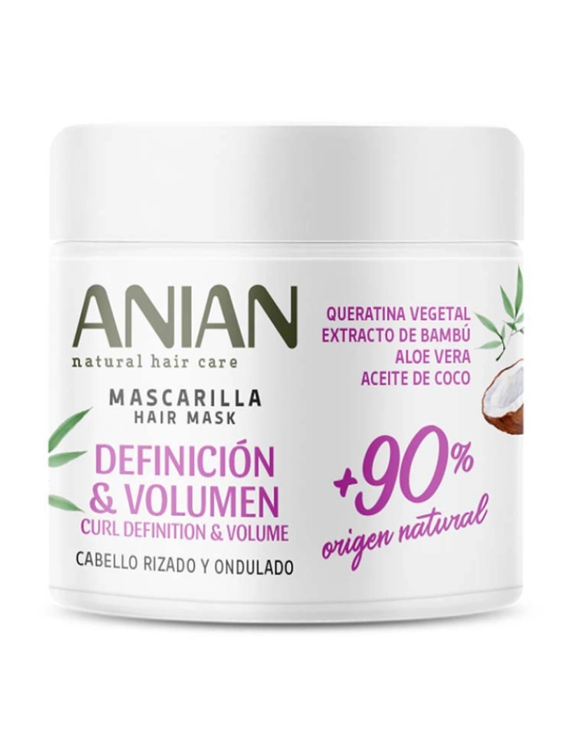 Anian - Definition & Volume Vegetable Keratin Mask 350 Ml