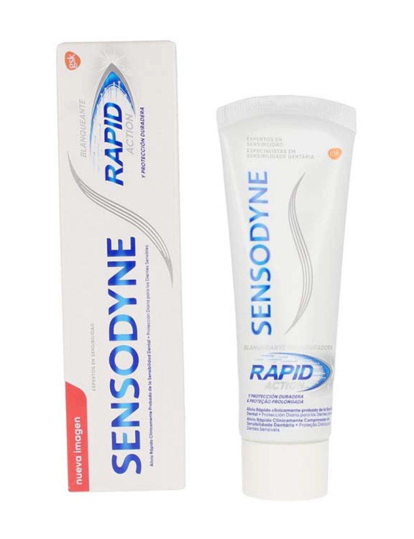foto 1 de Rapid Action Whitening Pasta Dentes 75 Ml