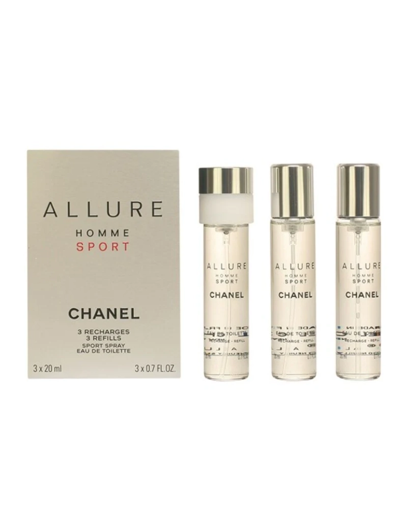 Chanel - Allure Homme Sport Reposição 3 X 20 60 Ml 20 ml