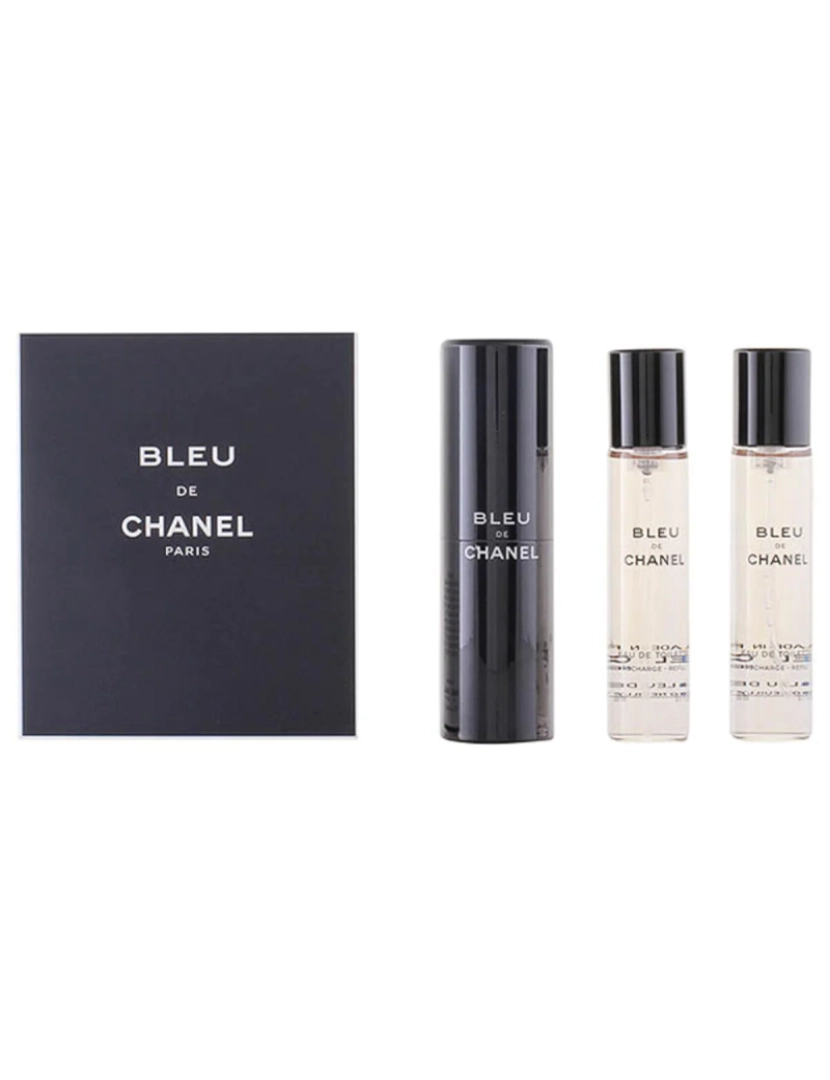 Chanel - Bleu Eau De Toilette Vaporizador Refillable 3 X Chanel 20 ml